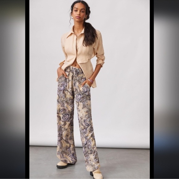 Sanctuary By Anthropologie Draped Abstract Pants - Picture 2 of 8